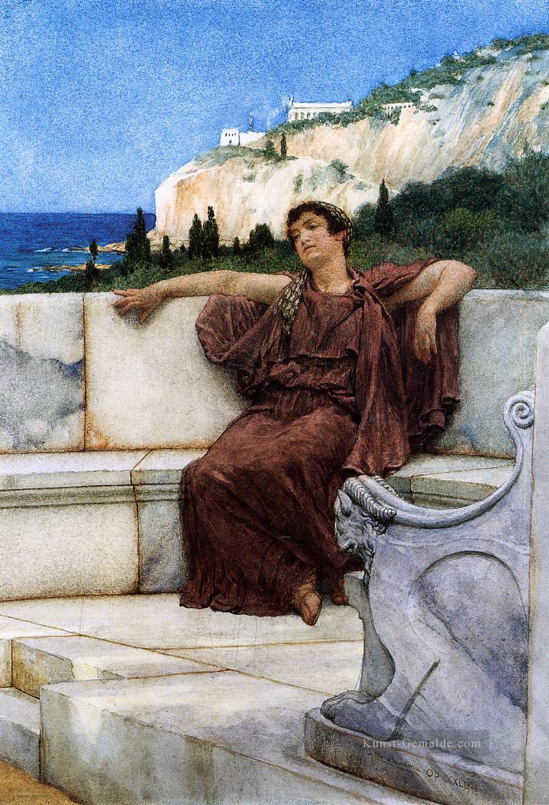 Dolce Far Niente romantische Sir Lawrence Alma Tadema Ölgemälde